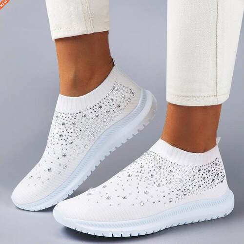 Oversize Summer Lightweight Woman Shoes Sport Sneakers Socks