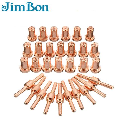 60Pcs/Set Ceramic + Metal Air Plasma Cutting Cutter Consumab