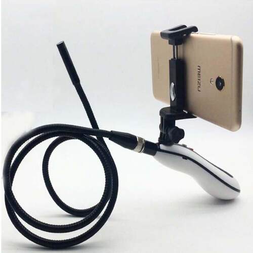 1m Hard Cable Handheld Android Endoscope 8mm 6LED Wifi Endos