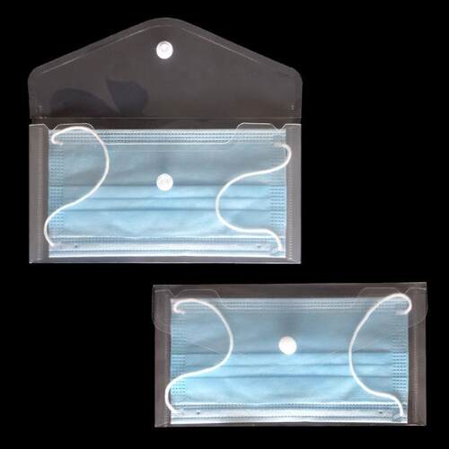 10PC Mask Case Orginazer Storage Bag Pocket Mask Holder Acc