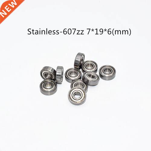 Stainless steel bearing 10PCS S607ZZ 7*19*6(mm) free shippin