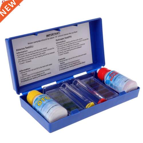 1 Set PH Chlorne Water Qualty Test Kt Swmmng Pool Aquar