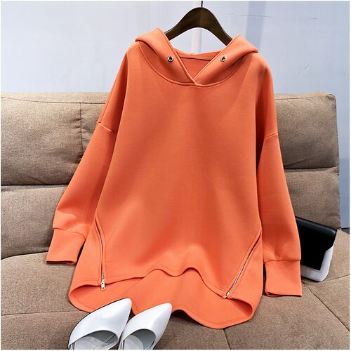 Womens Hoodies Sweatshirt Autumn Korean Thin Long Sleeve Sid