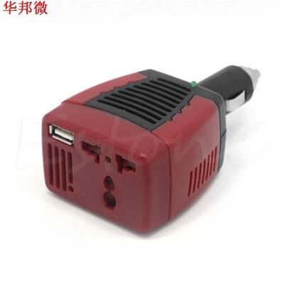 HOT Car DC 12V to AC 220V 75W Power Inverter Adapter USB 5V