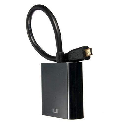 Micro HDMI Male Turn VGA mother cable