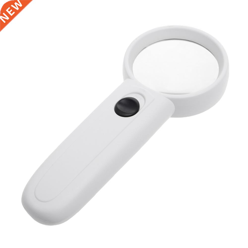 50mm Diameter Hand Glass Loupe Hold 5x Multiple Magnifying W