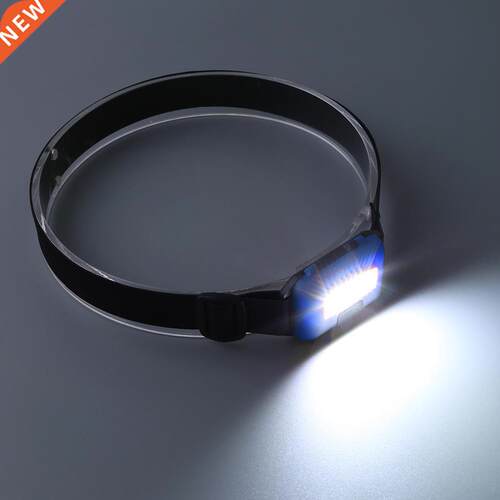 3 Modes Headlight COB LED Flashlight Waterproof Headlamp Fra