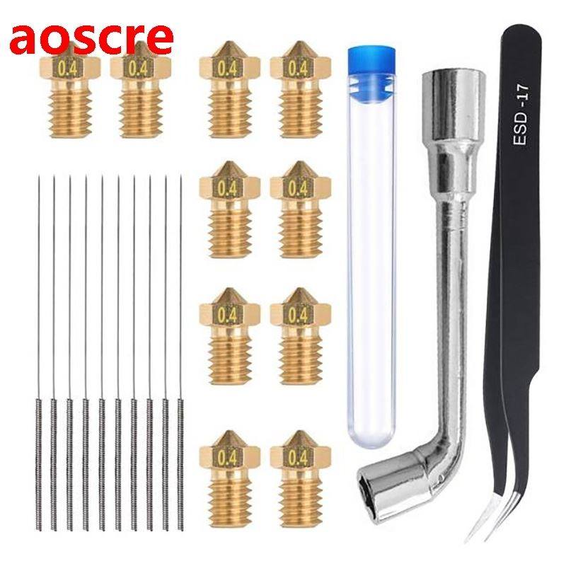 2Pcs Nozzle Cleaning Kit 0.4mm Nozzle 0.4mm Cleaning Needle