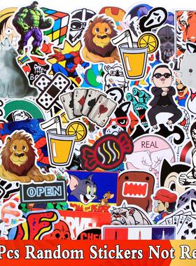 100 PCS Mix Style Colorful Cute Stickers for Home Decor Dec