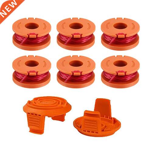 6Pcs WA0010 Replacement Spool Line for Grass Trimmers and 2P