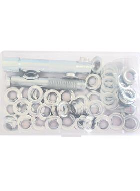 100Pcs Punch Grommets And Tarpaulin Awning Tent Tarp Repair