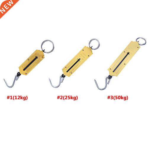 Accurate Durable Portable 50kg Hand-Held Luggage Scale Sprin