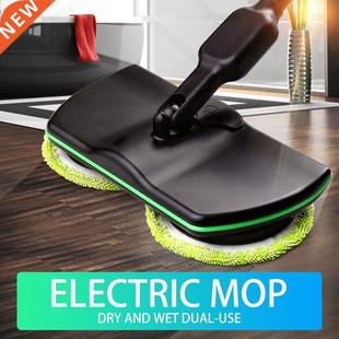 Electric Rotary Mop Microfiber Cleaning Mop Rechargeable 360