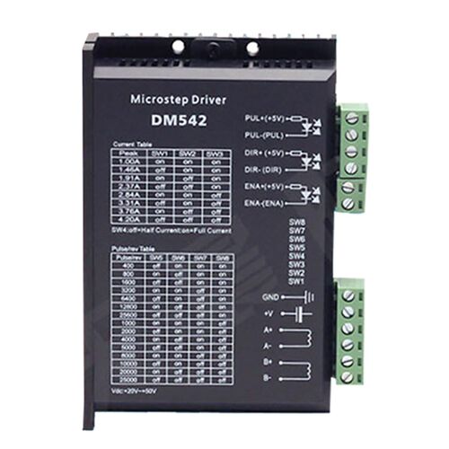 4Pcs DM542 Stepper Motor Controller 2 Phase Digital Stepper