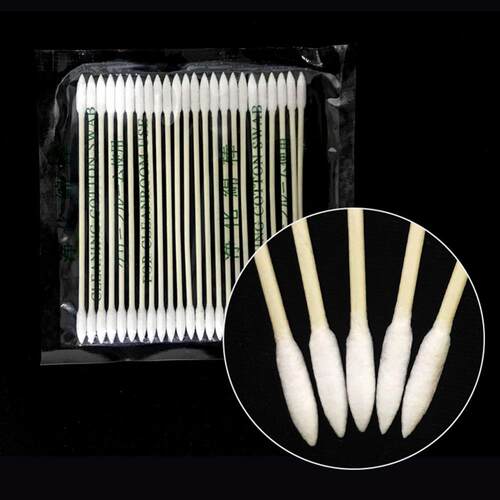 50pcs Disposable Dust Free Cleaning Swab Cotton Stick For Ai