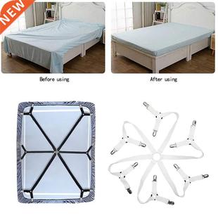 Bed Sheet Holder Adjustable Elastic 12 Clips Fixed Holder Ma