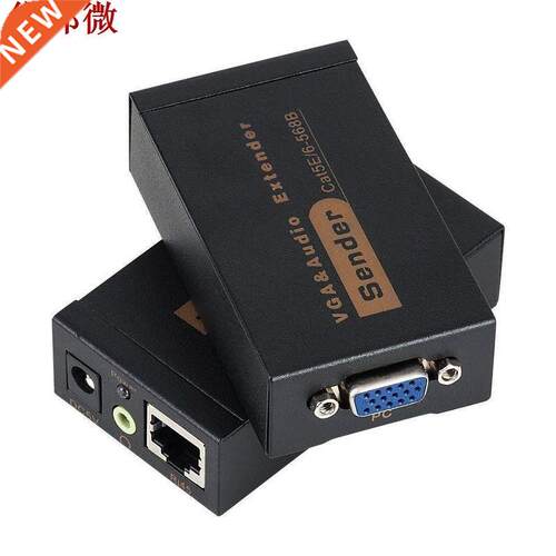VGA Video Audio Extender Adapter 100M 328ft Transmission Ran