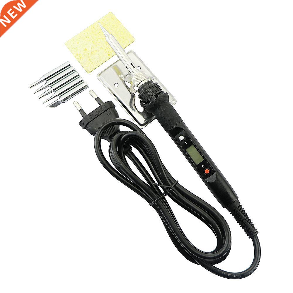 80W Electric Sdering Iron Adjustable Temperature LCD Digit