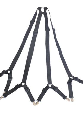 One set Crisscross Adjustable Bed/Fitted Sheet Straps Suspen