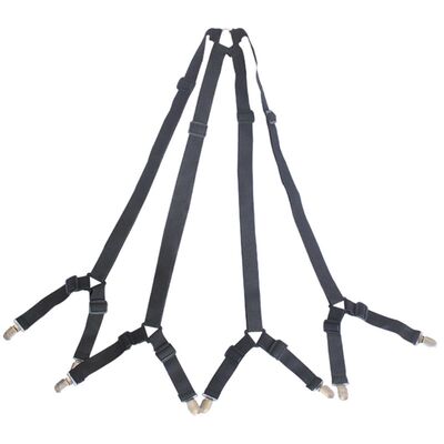 One set Crisscross Adjustable Bed/Fitted Sheet Straps Suspen