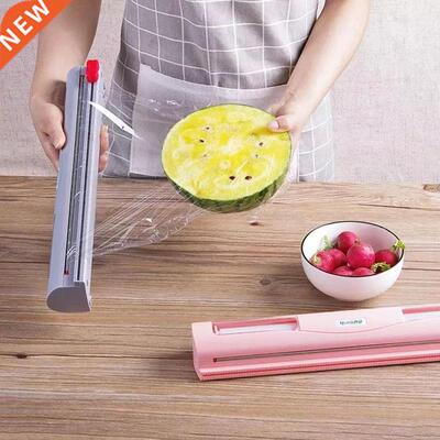 1Pcs Cling Film Cutter Food Wrap Dispenser Kitchen Tool Foil