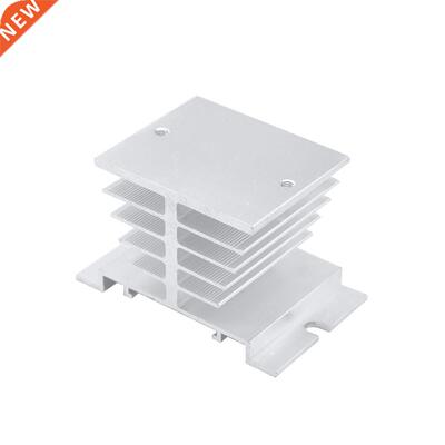 1pc Single Phase Solid State Relay SSR Aluminum Heat Sink Di