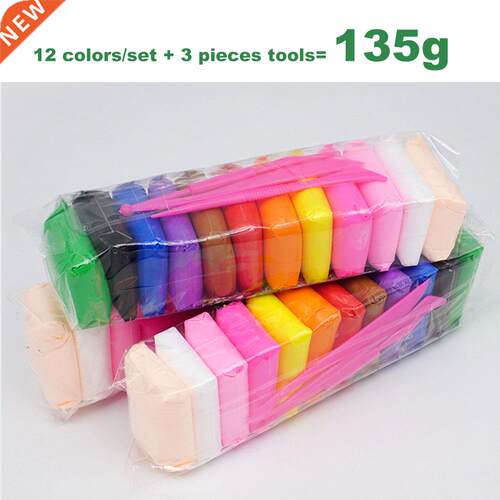 12/24/36 Colored Air Dry Light Clay Handum Creative DIY Sof