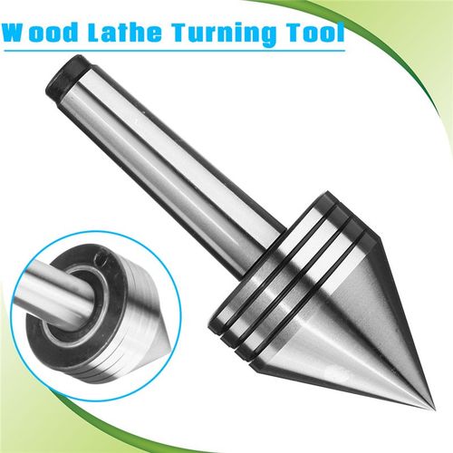 MT2 Live Center Morse Taper Bearing Tailstock Center 0.001mm