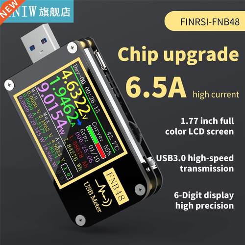FNB48 Pd Trigger Voltmeter Amperemeter Stroom En Voltmeter U