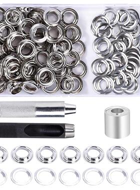 Grommet Tool Kit 12 Mm Grommet Hole Washer Eyelet Pincers Se
