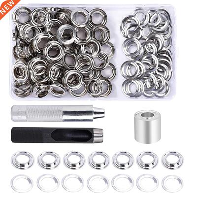 Grommet Tool Kit 12 Mm Grommet Hole Washer Eyelet Pincers Se