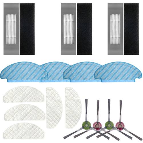 Side Roller Brush Filters Mop Cloth Sponge Disposable Mop Cl