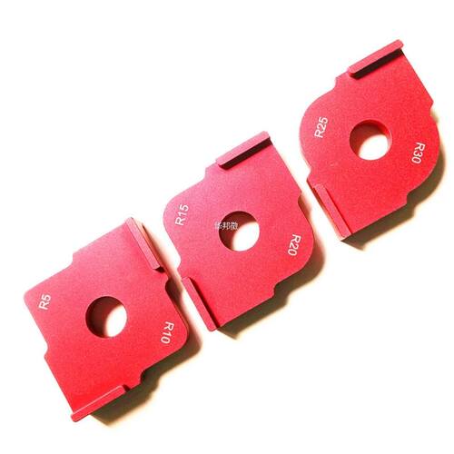3Pcs Radius Quick-Jig Router Table Bit R5 R10 R15 R20 R25 R3