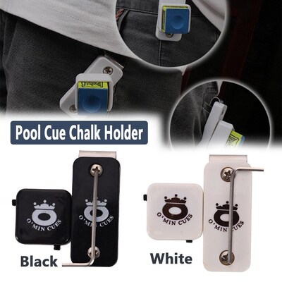 Magnetic Snooker Billiards Pool Table Plastic Cue Chalk