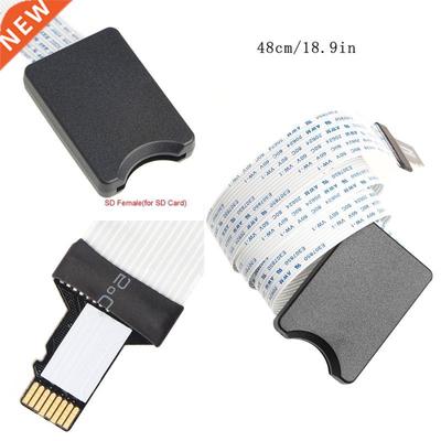 TF To SD SDHC SDXC Flexible Extension Adapter Cable For Car