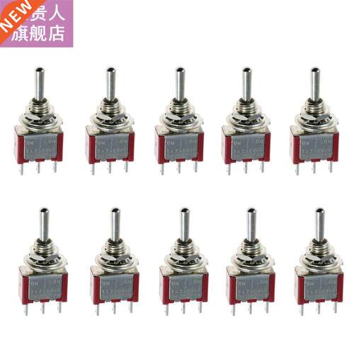 MTS-103 red On/Off/On Mini Miniature Toggle Switch Car Dash