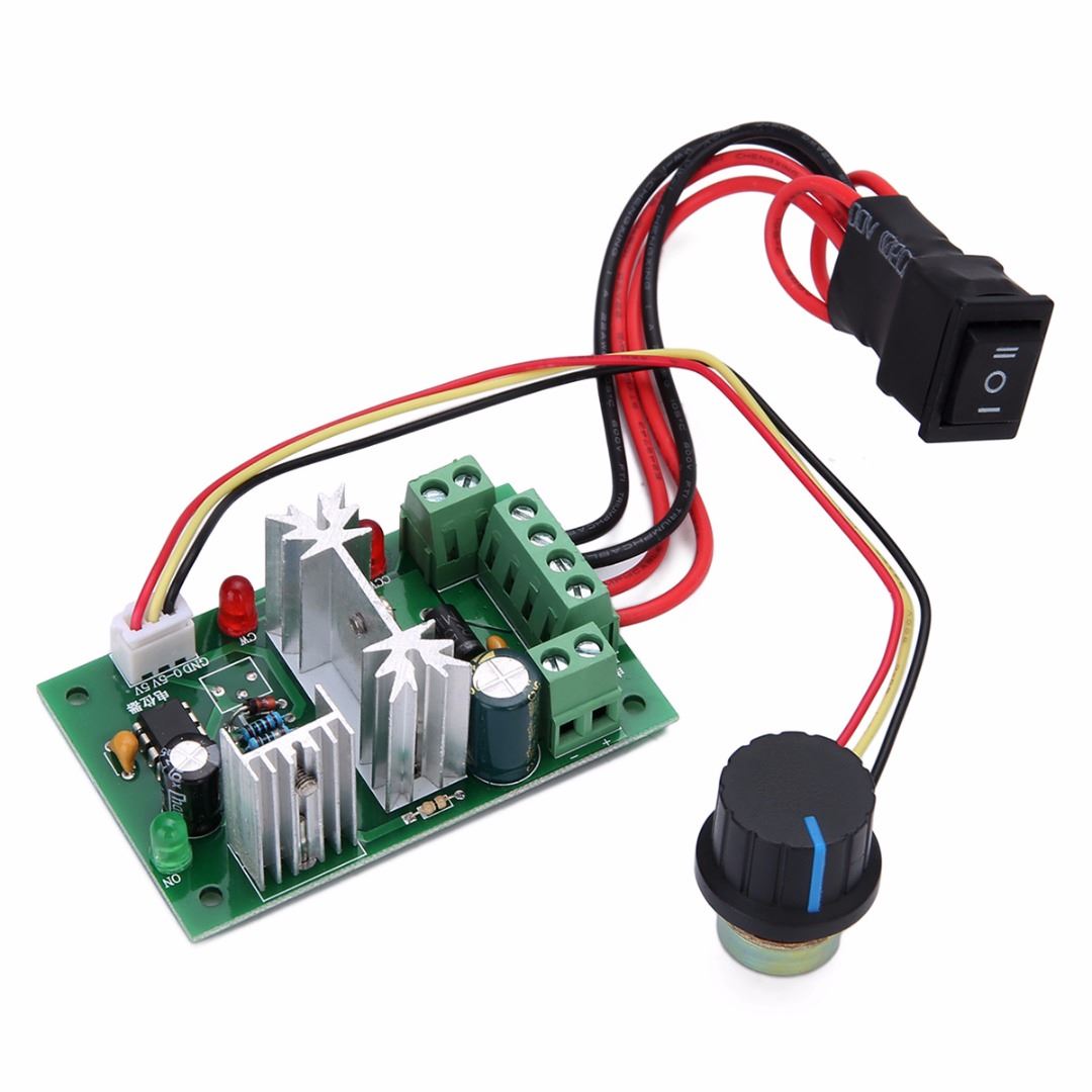 6-30V DC Motor Speed Controller With Reversible PWM Forward