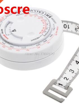 2018 150cm BMI Body Mass Index Retractable Tape Measure Cal