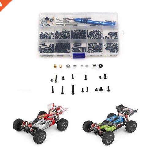 1/14 RC Car Spare Parts M2 M2.5 M3 Screw Fastener Kit Cross