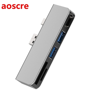 Suitable for Surface Pro 5-In-1 Docking Station to HDMI/TF/S