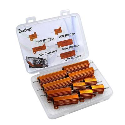 10Pcs/Box Car Load Resistor 25W 50W 100W LED Reverse Brake T