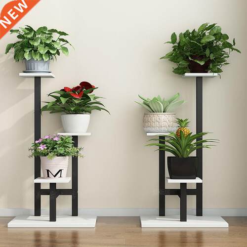 T-sd Plant Stand Three-layer Flower Stand ron Flower Po