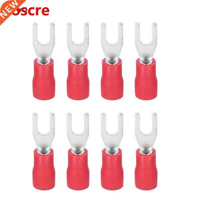 Wire Crimp Terminal 1000Pcs -Shape Red Copper Cold-Pressed C