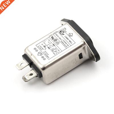 1PCS EMI RFI Filter AC 250V 10A CW1D-10A-T Suppressor Power