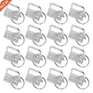 25/50Pcs DIY Fabric Hardware Key Chain Fob Wristlet Hardware