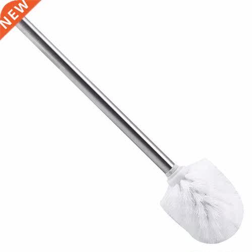 Replacement Toilet Brush, Stainless Steel, White, 8*35cm