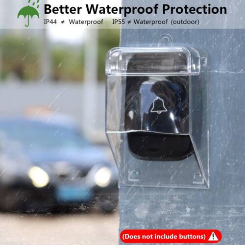 Hot Waterproof Cover for Wireless Doorbell Access Control Ra