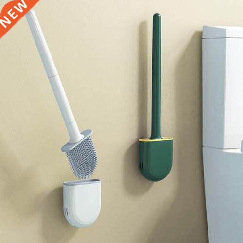 Breathable Toilet Brush Water Leak Proof with Base Silicone