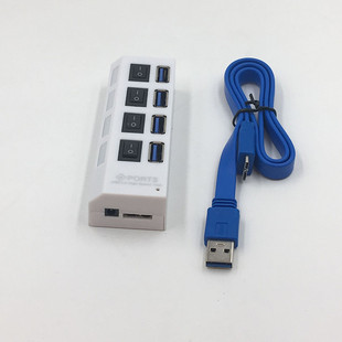 Hub3.0 Splitter for 4Port Laptop USB Tablet Comput Micro