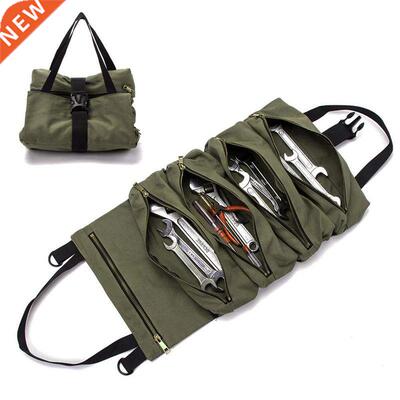 Tool Bag Multi-Purpose Tool Roll Bag Wrench Roll Pouch Hangi